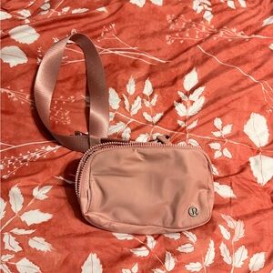 Lululemon Athletica Blush Crossbody Bag